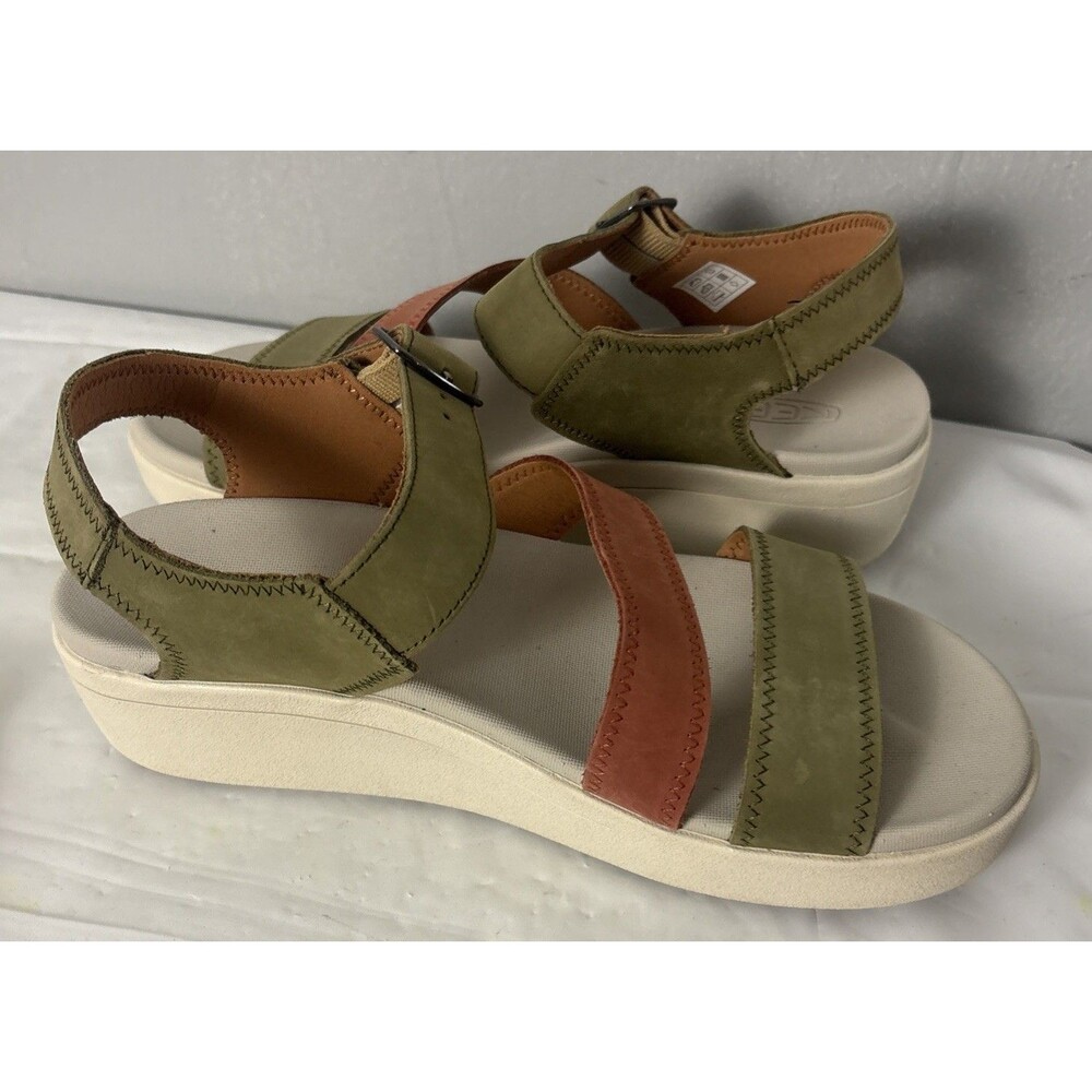KEEN Ellecity Backstrap Open Toe Adjustable Comfortable Platform Wedge Sandal 8 - Picture 8 of 10